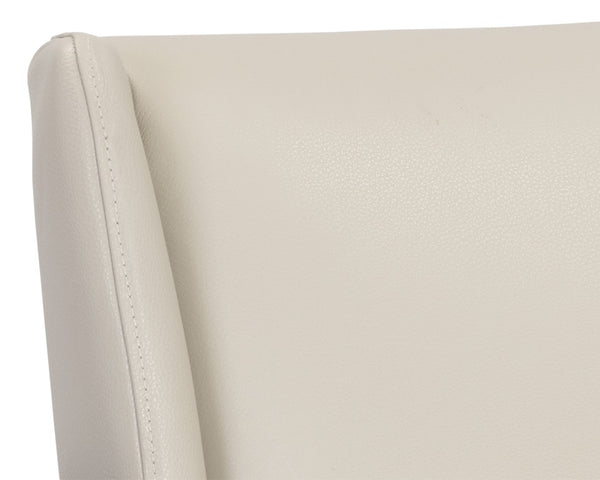Azella Lounge Chair - Manchester Stone Leather