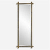 Abanu Ribbed Gold Dressing Mirror