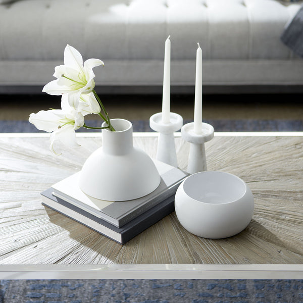 Purezza Vase in White