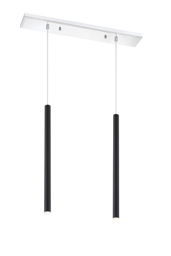Forest 2 Light Island/Billiard in Chrome Finish