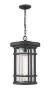 Jordan 1 Light Outdoor Chain Mount Ceiling Fixture in Oil Rubbed Bronze Finish