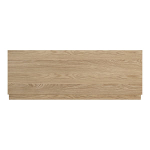 Moe's Round Off Queen Bed Light Oak Brown