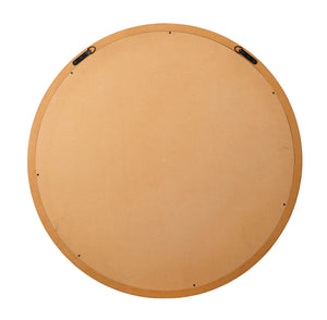  Chandler Round Wall Mirror, Natural