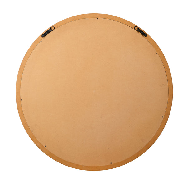  Chandler Round Wall Mirror, Natural