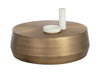 CREED COFFEE TABLE - LARGE - ANTIQUE GOLD