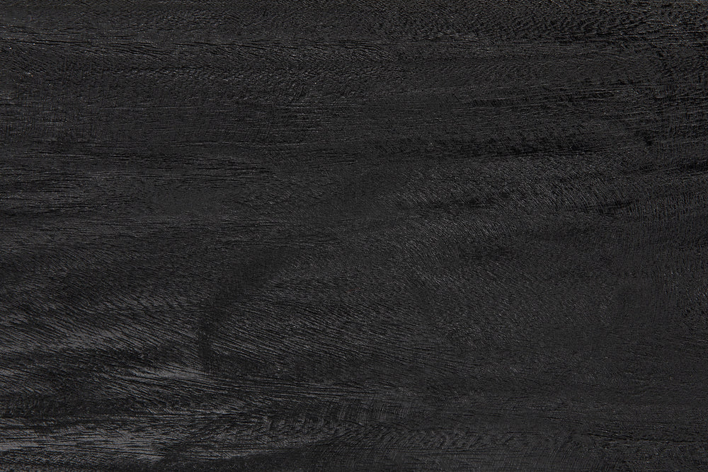 Alpha Munggur and Industrial Steel Sculpture in Burnt Black Finish