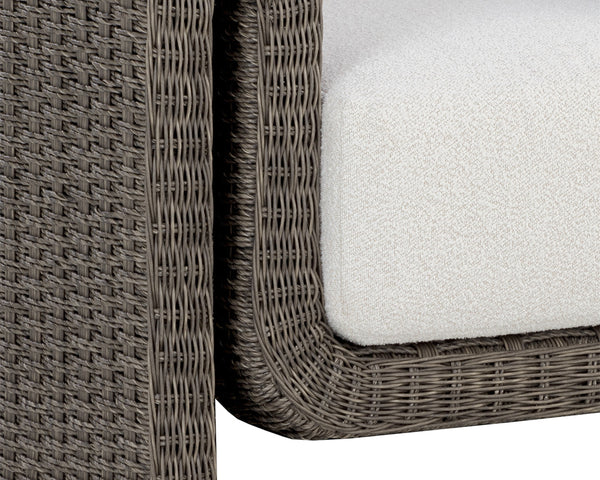 TIBI ARMCHAIR - GREY - LOUIS CREAM