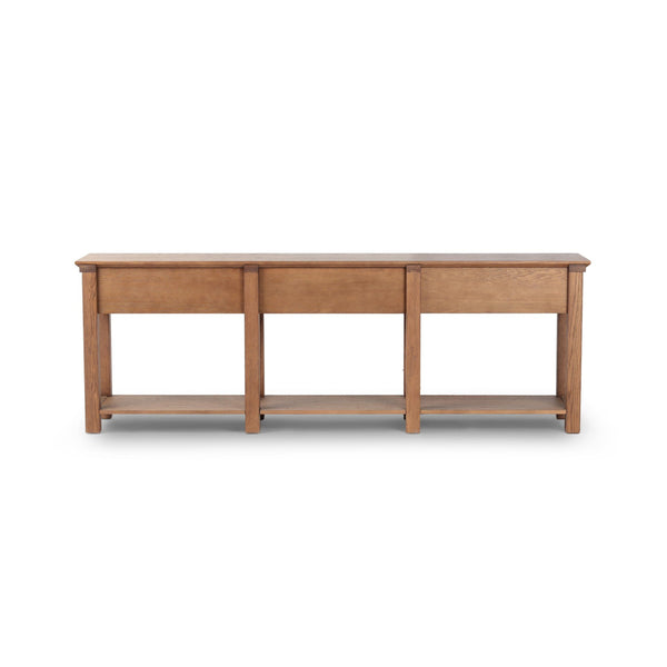Gardendale Console Table - Tan Oak