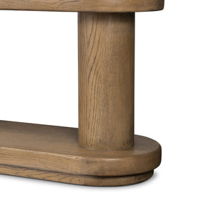 Luciana Bookcase In Smoked Oak Veneer