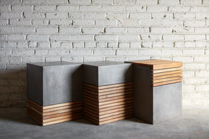 Stecca Stool - Dark Grey
