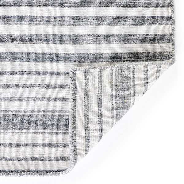 Selena Outdoor Rug In Blue Stripe And 10'x14'