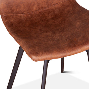 Sam Counter Chair, Trapper Brown
