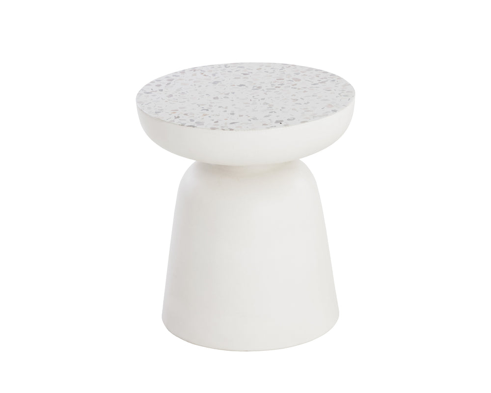 LUCIDA END TABLE - TERRAZZO