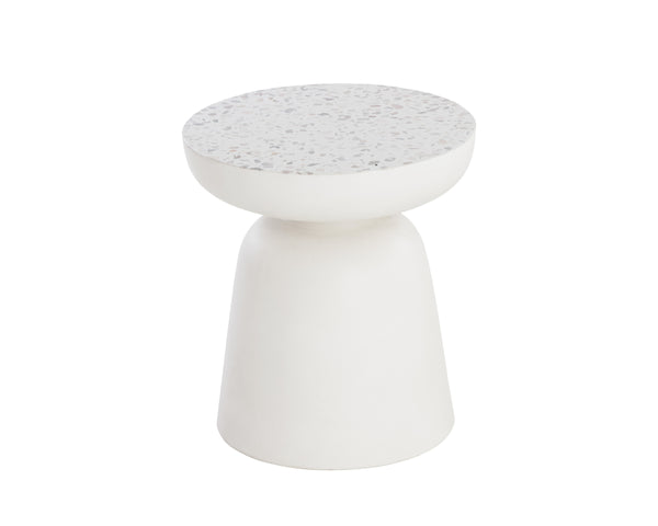 LUCIDA END TABLE - TERRAZZO