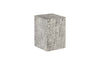 Origins Pedestal, Mitered Chamcha Wood, Grey Stone, Small