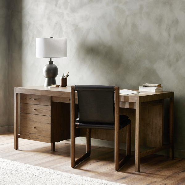 Suspension Desk In Grey Oak