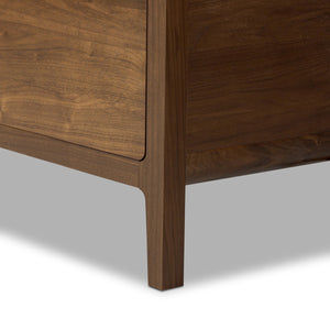 Hawkes Bookcase - Dark Walnut Solid