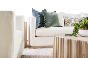Siena 96" Plinth Base Sofa