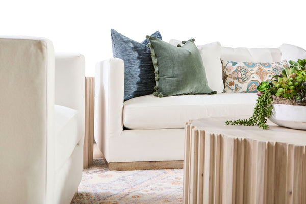 Siena 96" Plinth Base Sofa