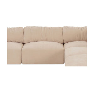 Moe's Matina Dream Modular Sectional in Oatmeal