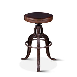 Wellington Adjusting Stool, Brown