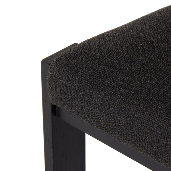 Roxy Dining Chair In Gibson Black