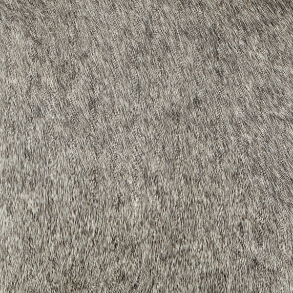 Zahavi I 23"H grey-toned hair-on-hide ottoman