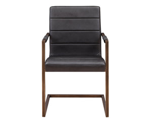 JAFAR ARMCHAIR - VINTAGE BLACK