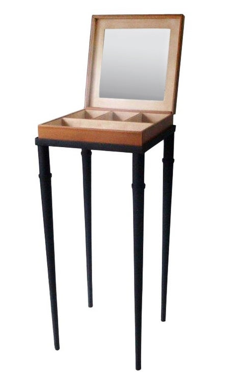 Jewelry Box Console Black Finish