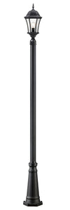 Wakefield Outdoor Post Light in Black Finish