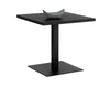MERANO BISTRO TABLE - SQUARE - BLACK - 32"