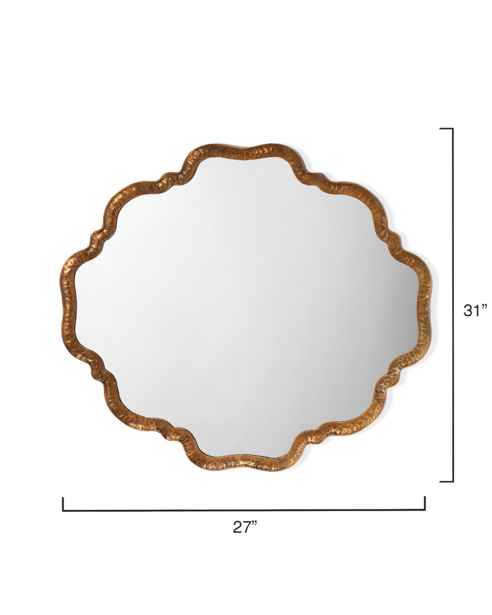 Elise Metal Wall Mirror