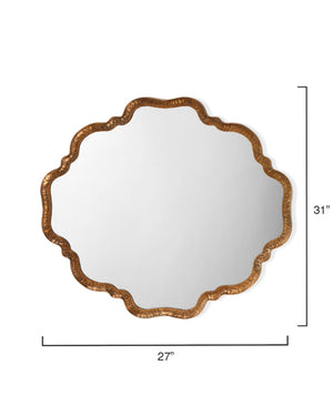 Elise Metal Wall Mirror