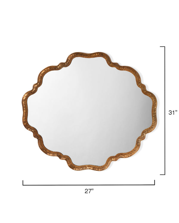 Elise Metal Wall Mirror