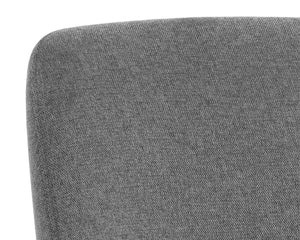 MARCELA SWIVEL LOUNGE CHAIR - BELFAST KOALA GREY