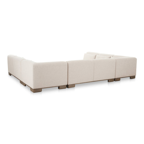 June U-Shaped Modular Sectional in Oatmeal