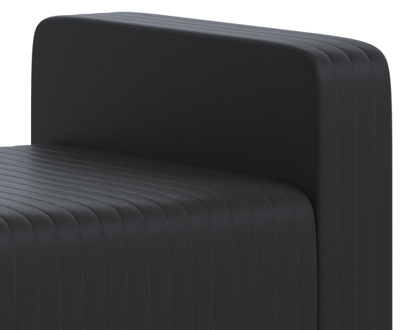 ODETTE BENCH - MAVEN BLACK