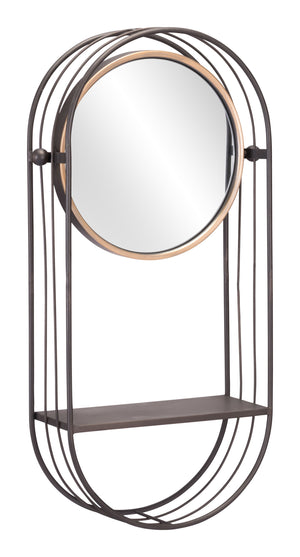 Saroni Mirror Shelf Gray
