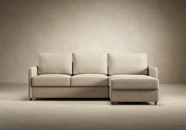 NEAH SOFA BED, SLIM W/LOUNGER, 55"X77"