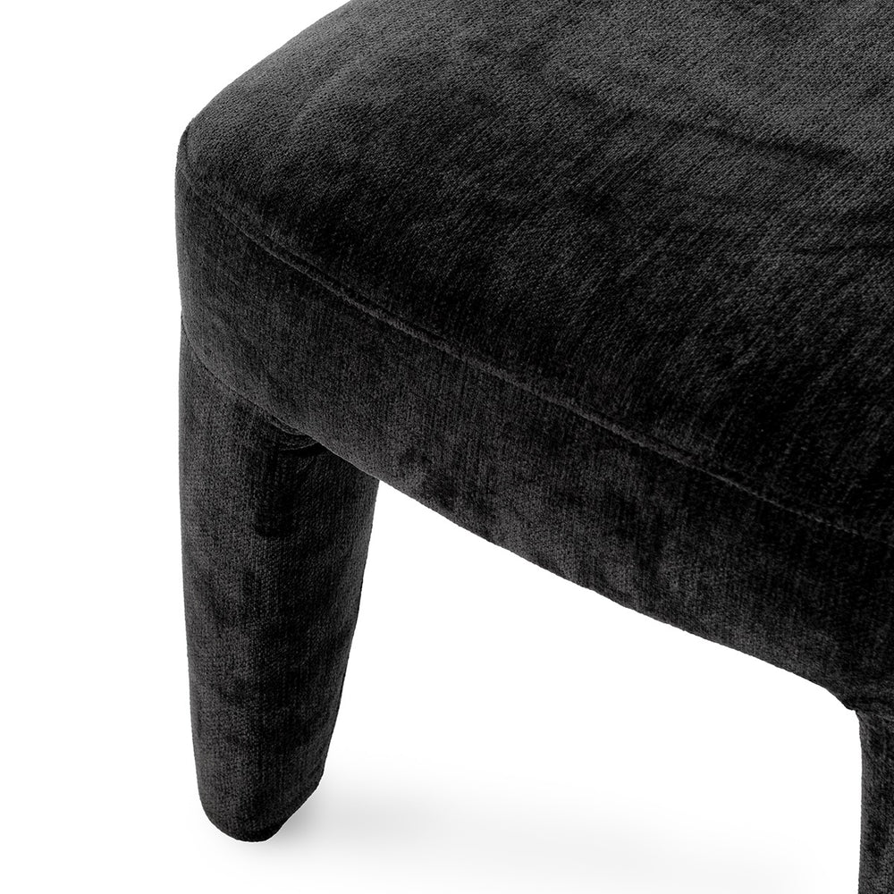 Khai Upholstered Dining Chair in Charcoal
