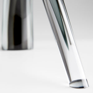 Vault Sculpture in Grey and Clear