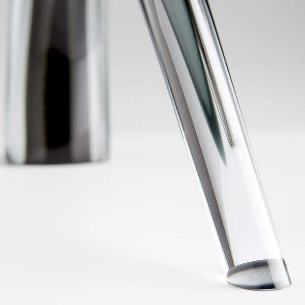 Vault Sculpture in Grey and Clear