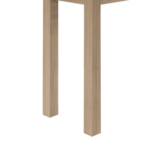 Tiburon KD Console Table with Shelf, Drifted Sand
