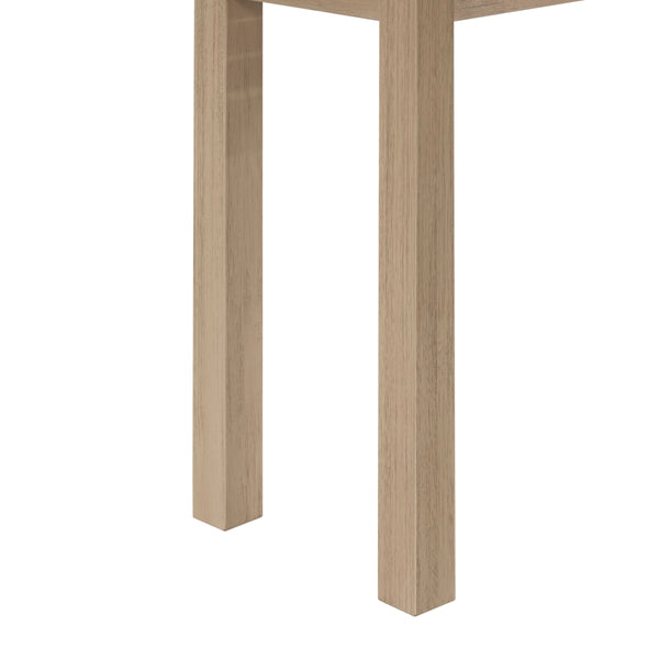 Tiburon KD Console Table with Shelf, Drifted Sand