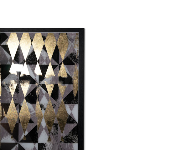 OVERPRINT (SET OF 2) - 38" X 48" - BLACK FRAME