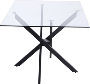 Sophia Dining Table In Matte Black