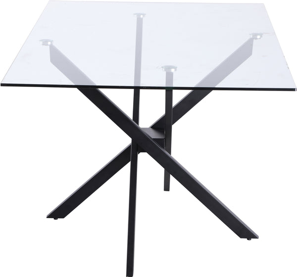 Sophia Dining Table In Matte Black