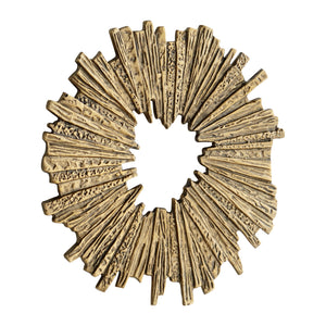 Abra Wall Decor | Antique Brass - Medium