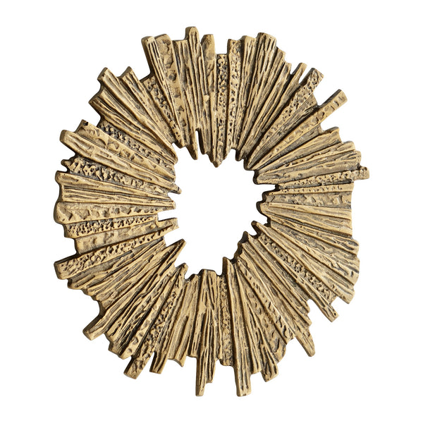 Abra Wall Decor | Antique Brass - Medium