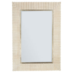 Estriada Rec Mirror|White